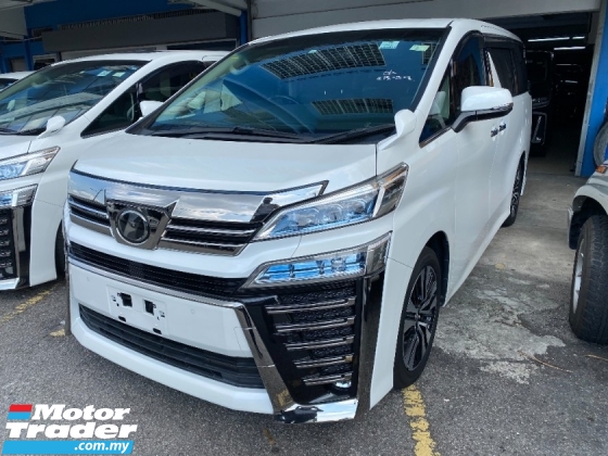 2019 TOYOTA VELLFIRE 2.5 Z G EDITION 3LED 电源启动 360 凸轮注销