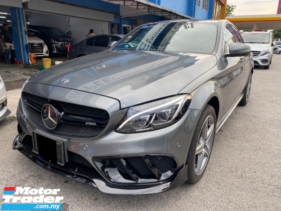 2018 MERCEDES-BENZ C-CLASS C200 AMG Japan Spec Camera BSM Push Start 保修