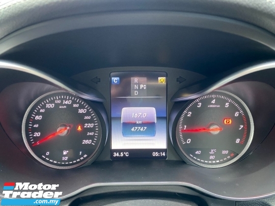2018 MERCEDES-BENZ C-CLASS C200 AMG Japan Spec Camera BSM Push Start 保修