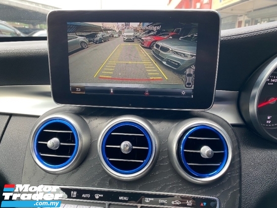 2018 MERCEDES-BENZ C-CLASS C200 AMG Japan Spec Camera BSM Push Start 保修