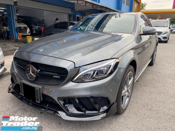 2018 MERCEDES-BENZ C-CLASS C200 AMG 日本规格相机 BSM REG 2020 
