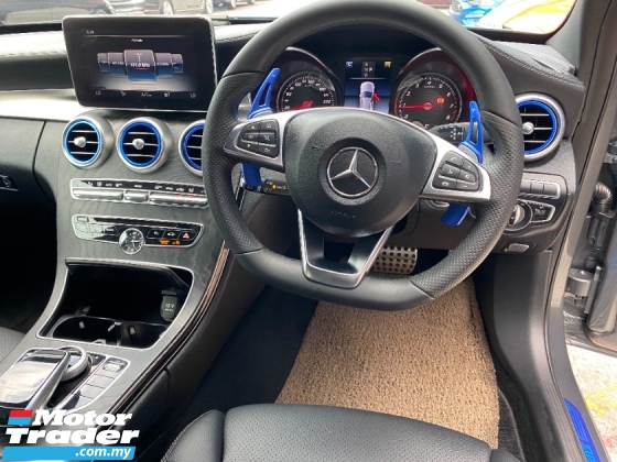 2018 MERCEDES-BENZ C-CLASS C200 AMG 日本规格相机 BSM REG 2020 