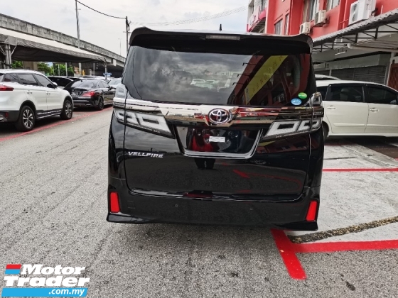 2018 TOYOTA VELLFIRE 2018 丰田Vellfire 2.5 (一个) ZG 天窗 3LED 