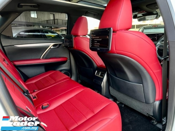 2020 LEXUS RX300 F SPORT NEW FACELIFT PANORAMIC ROOF REAR TV ALPINE
