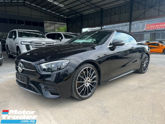 2021 MERCEDES-BENZ E-CLASS E300 2.0 CABRIOLET FACELIFT /FULL SPEC /UNREG