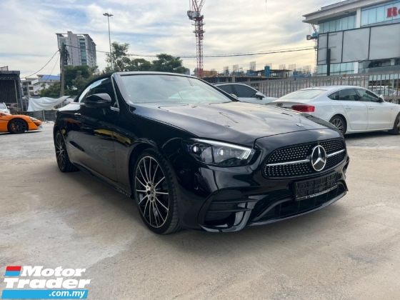 2021 MERCEDES-BENZ E-CLASS E300 2.0 CABRIOLET FACELIFT /FULL SPEC /UNREG