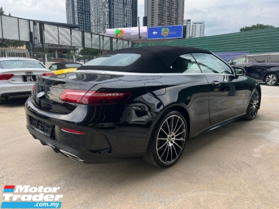 2021 MERCEDES-BENZ E-CLASS E300 2.0 CABRIOLET FACELIFT /FULL SPEC /UNREG