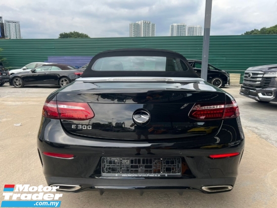 2021 MERCEDES-BENZ E-CLASS E300 2.0 CABRIOLET FACELIFT /FULL SPEC /UNREG