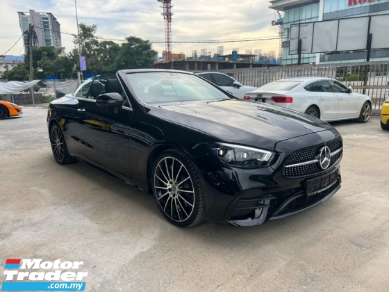 2021 MERCEDES-BENZ E-CLASS E300 2.0 CABRIOLET FACELIFT /FULL SPEC /UNREG