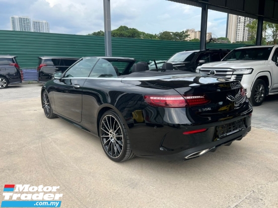 2021 MERCEDES-BENZ E-CLASS E300 2.0 CABRIOLET FACELIFT /FULL SPEC /UNREG