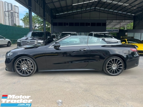 2021 MERCEDES-BENZ E-CLASS E300 2.0 CABRIOLET FACELIFT /FULL SPEC /UNREG