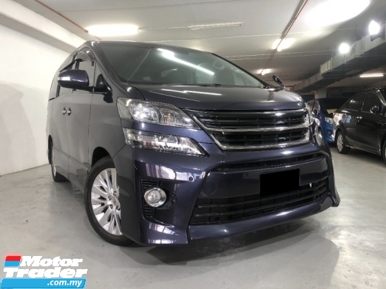 2012 TOYOTA VELLFIRE 3.5 ZG (A) NO PROCESSING CHARGE