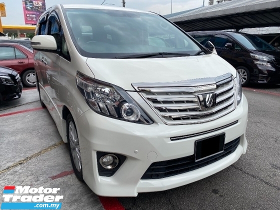 2013 丰田 ALPHARD 240S TYPE GOLD FACELIFT 已注册 2017 电源启动
