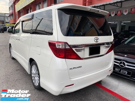 2013 丰田 ALPHARD 240S TYPE GOLD FACELIFT 已注册 2017 电源启动