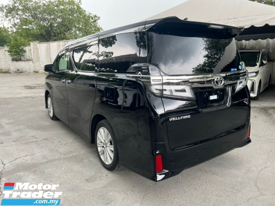 2019 TOYOTA VELLFIRE 2.5 Z FACELIFT /Z SPEC /8-SEATER /2 POWER DOOR 