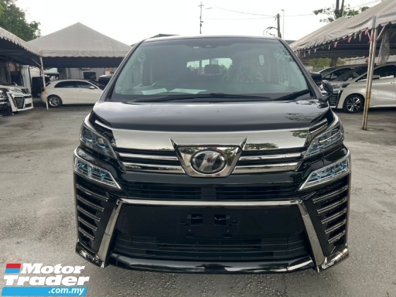 2019 TOYOTA VELLFIRE 2.5 Z FACELIFT /Z SPEC /8-SEATER /2 POWER DOOR 