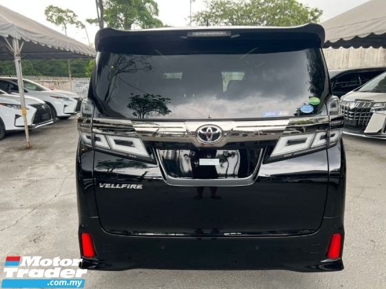 2019 TOYOTA VELLFIRE 2.5 Z FACELIFT /Z SPEC /8-SEATER /2 POWER DOOR 
