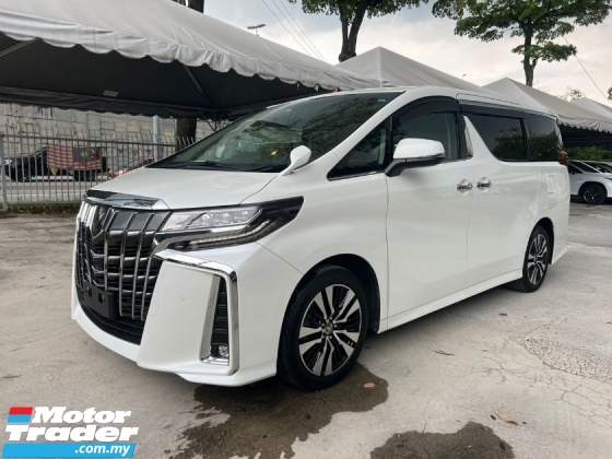 2021 TOYOTA ALPHARD 2.5 SC /3 EYE LED /BSM /PILOT SEATS /FULL LEATHER 