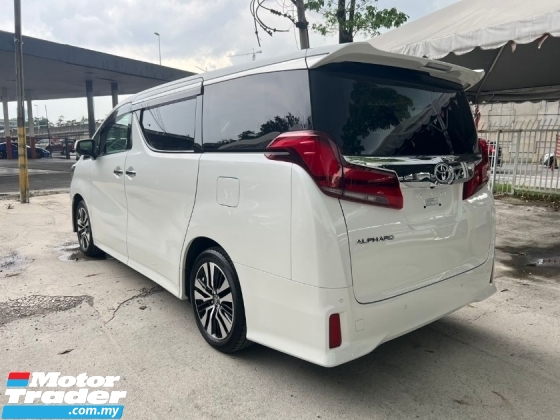 2021 TOYOTA ALPHARD 2.5 SC /3 EYE LED /BSM /PILOT SEATS /FULL LEATHER 