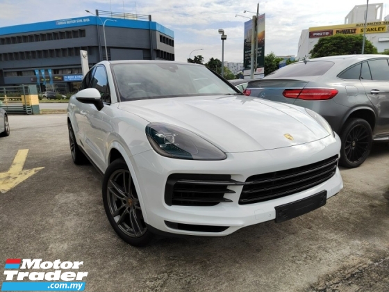2019 PORSCHE CAYENNE Coupe 3.0 V6. Genuine Mileage. UK Porsche Approved. BOSE. Panoramic. Sport Chrono. Macan S Sport GTS