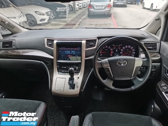 2013 TOYOTA VELLFIRE 2.4 Z 金色眼妆