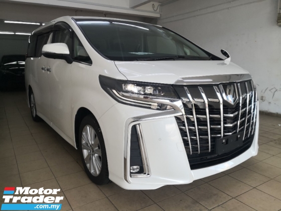 2021 丰田ALPHARD 2.5 S 年份 2021 未注册价格包括关税 天窗 BSM DIM ((( 5 两年保修 ))) 全额贷款 