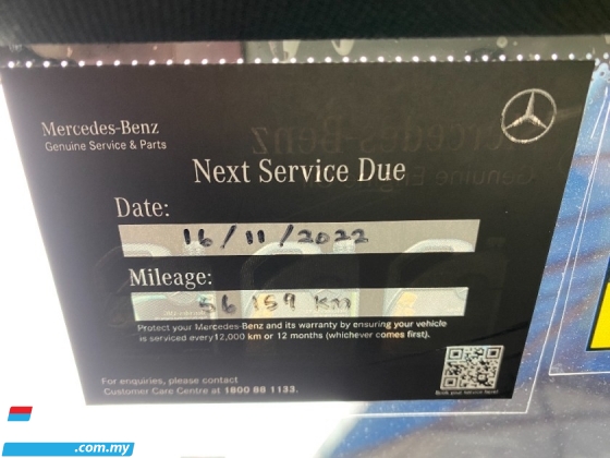 2019 梅赛德斯 - 奔驰C级C300 2.0 AMG 66K KM 保修期内提供全面服务