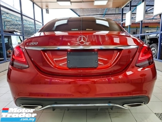 2018 MERCEDES-BENZ C-CLASS C180 1.6 AMG PREMIUM PANAROOF 6486A