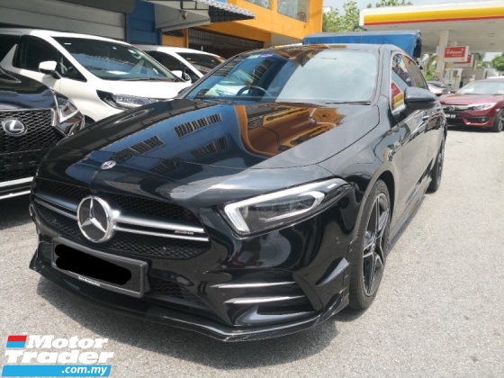 2019 MERCEDES-BENZ A35 AMR PREMIUM PLUS Tahun Dibuat 2019 302BHP Full Spec Panoramic Roof Burmester 4 Waranti Tahun Diberikan