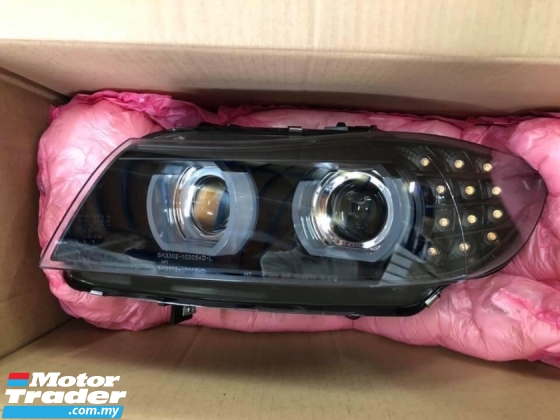 BMW E90 2005 2006 2007 2008 2009 2010 2011 3D projector headlamp headlight head lamp light LED DRL body kit bodykit 3 Exterior & Body Parts > Lighting 