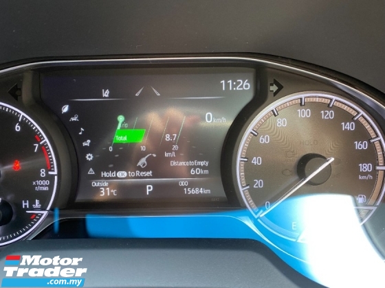 2021 TOYOTA Harrier 2.0 (A) G Nyahdaftarkan Power Boot Reverse Camera 
