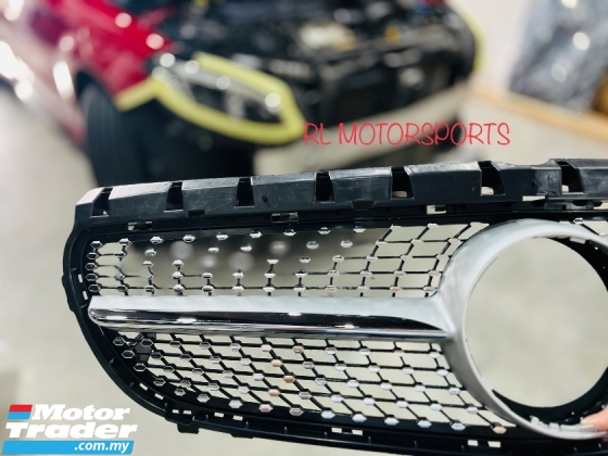Mercedes Benz W246 B class 2015 2016 2017 2018 facelift diamond front grill grille bodykit body kit cover lip Exterior & Body Parts > Car body kits 