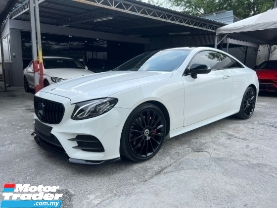 2018 MERCEDES-BENZ E-CLASS E300 2.0 COUPE /PREMIUM SPEC /PANAROMIC ROOF/UNREG