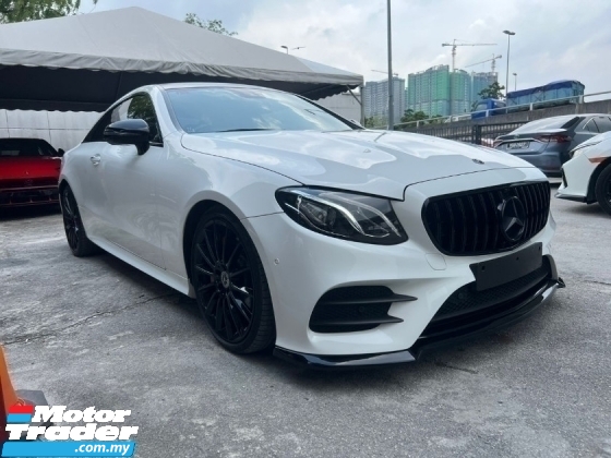 2018 MERCEDES-BENZ E-CLASS E300 2.0 COUPE /PREMIUM SPEC /PANAROMIC ROOF/UNREG