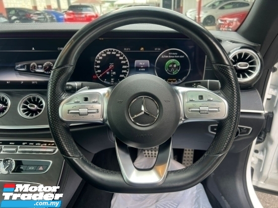 2018 MERCEDES-BENZ E-CLASS E300 2.0 COUPE /PREMIUM SPEC /PANAROMIC ROOF/UNREG