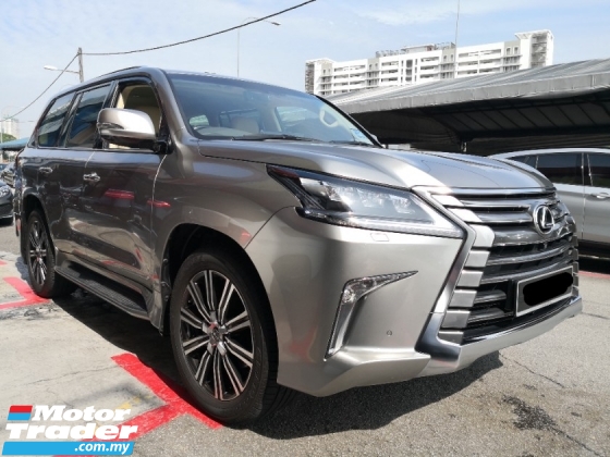 2017 LEXUS LX570 CBU LEXUS IMPORTED BAHARU JEPUN Buatan Tahun 2017 VVIP batu 45k km sahaja Full Service Lexus Malaysia