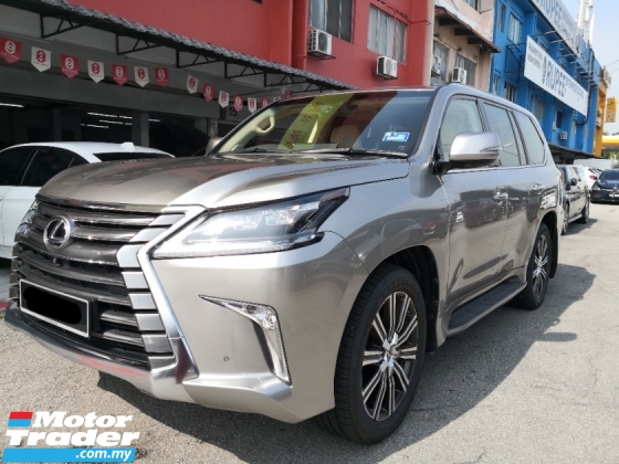 2017 LEXUS LX570 CBU LEXUS IMPORTED BAHARU JEPUN Buatan Tahun 2017 VVIP batu 45k km sahaja Full Service Lexus Malaysia