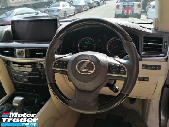 2017 LEXUS LX570 CBU LEXUS IMPORTED BAHARU JEPUN Buatan Tahun 2017 VVIP batu 45k km sahaja Full Service Lexus Malaysia