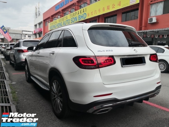 2021 MERCEDES-BENZ GLC-CLASS GLC200 2.0 AMG Line Turbo TAHUN DIBUAT 2021 NEW FACELIFT Mil 15k km Only Hap Seng Star Warranty Sep2025