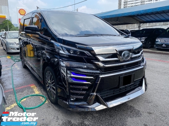 2015 TOYOTA VELLFIRE 2.5 FOR Reg 19 7座2P/门P/后备箱免费保修