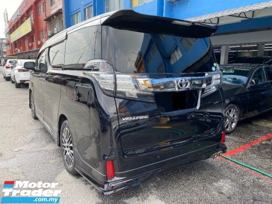 2015 TOYOTA VELLFIRE 2.5 FOR Reg 19 7座2P/门P/后备箱免费保修