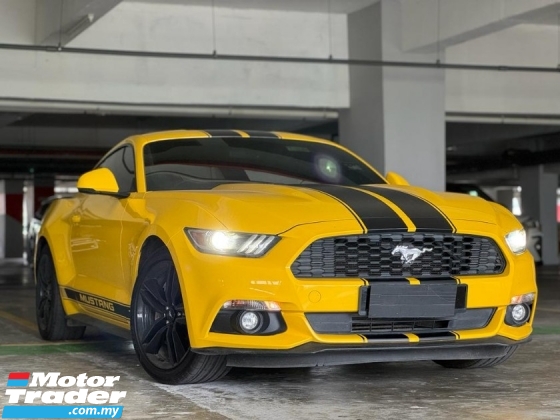 2017 FORD MUSTANG 2.3 ECOBOOST SUPER LOW MILEAGE REG YEAR 2022