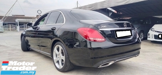2016 梅赛德斯-奔驰 C 级 C200 2.0cc AVT (一个) 2016 CKD 118K KM 2 年保修 