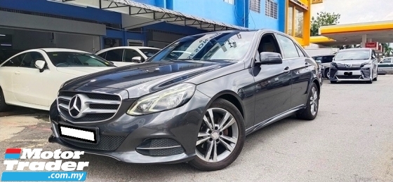 2014 MERCEDES-BENZ E-CLASS E200 2.0cc AVT (A) 105K KM, PERCUMA 2 JAMINAN TAHUN