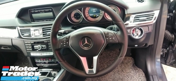 2014 MERCEDES-BENZ E-CLASS E200 2.0cc AVT (A) 105K KM, PERCUMA 2 JAMINAN TAHUN