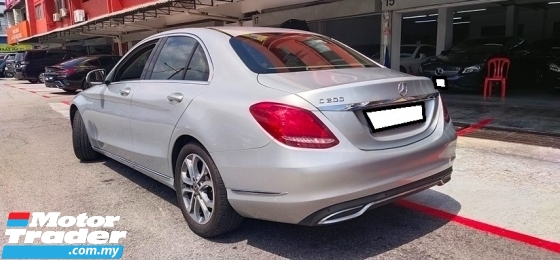 2015 梅赛德斯-奔驰 C 级 C200 2.0cc AVT (一个) 2015 CKD 90K KM 2 年保修 