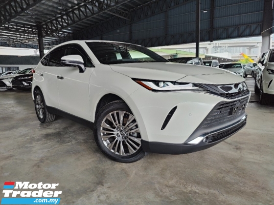 2021 TOYOTA HARRIER 2.0 Z 6AA CAR JBL 4CAM BSM DIM UNREG BLACK INTERIO
