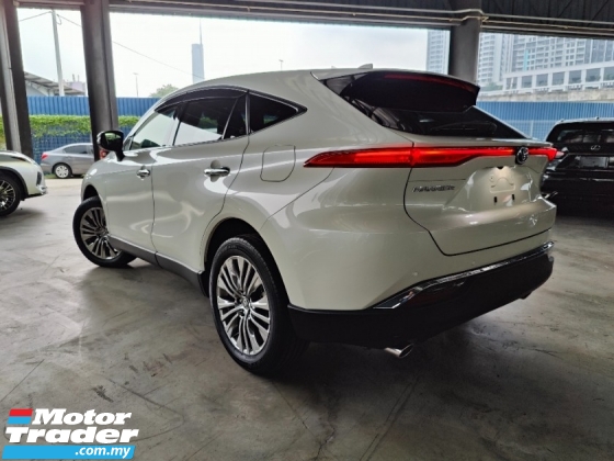 2021 TOYOTA HARRIER 2.0 Z 6AA CAR JBL 4CAM BSM DIM UNREG BLACK INTERIO