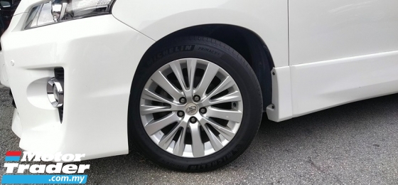 2012 丰田VELLFIRE 2.4cc ZG模型 (一个) REG 2017, 自由 2 年度保修