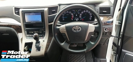 2012 丰田VELLFIRE 2.4cc ZG模型 (一个) REG 2017, 自由 2 年度保修